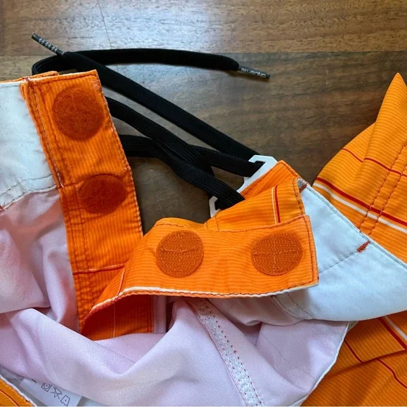 Billabong Platinum Men’s Orange Plaid Board Shorts Size 32 Waist - Picture 3 of 7